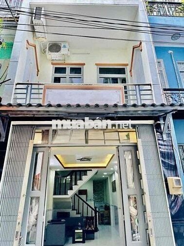 Nhà Phạm Văn Chiêu gần Cầu Chợ Emart Phan Huy Ích bờ sông tham lương