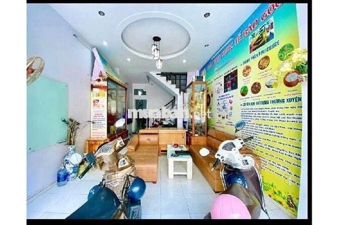 HẠ GIÁ BÁN NHANH NHÀ 3 TẦNG 60M2, ĐƯỜNG NHỰA 8M HỒ ĐẮC DI, TÂN PHÚ.