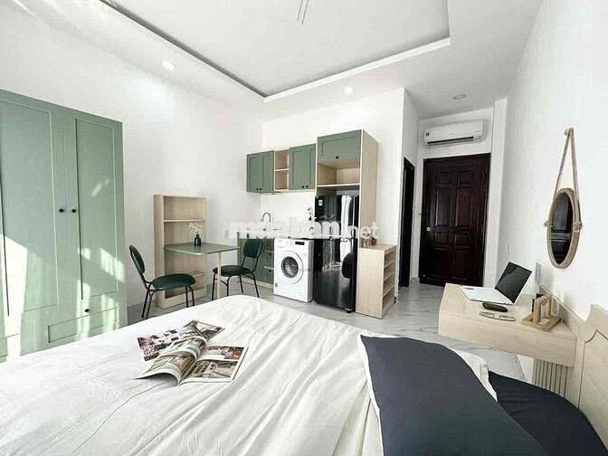 Căn Hộ Studio Ban Công-30m2- Full Nội thất- Thang Máy-ngã tư bảy hiền