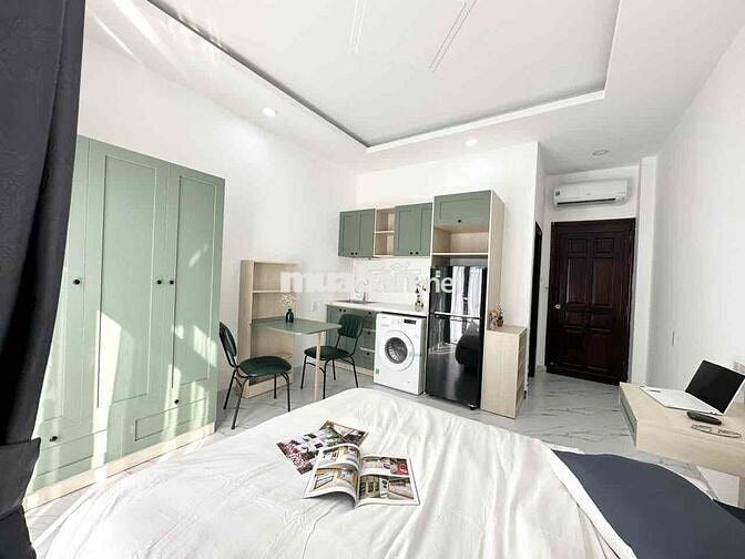 Căn Hộ Studio Ban Công-30m2- Full Nội thất- Thang Máy-ngã tư bảy hiền