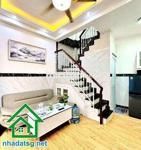 4 TẦNG MỚI. FULL NỘI THẤT. HẺM THÔNG. P NHUẬN. DTSD: 72m² – 2PN – 3WC
