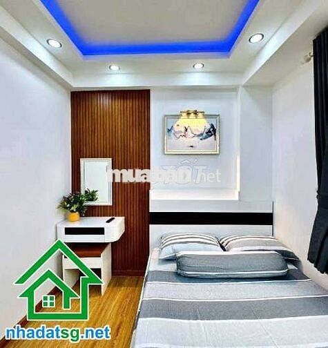 4 TẦNG MỚI. FULL NỘI THẤT. HẺM THÔNG. P NHUẬN. DTSD: 72m² – 2PN – 3WC