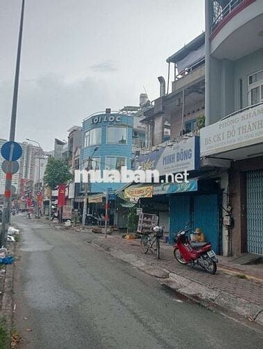 Nhà 4 tầng mặt tiền phạm hùng p5 q8 DT 4 x 12m trệt 3 lầu