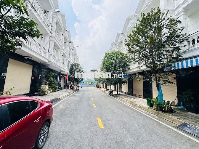 BÁN NHÀ 2 MẶT TIỀN – XE HƠI TRƯỚC SAU – KDC LÁI THIÊU – 3 TẦNG HOÀN