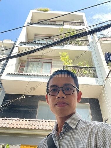 Ngang 6M x 12.5M 6 Tầng - Hẻm Thông 2 Ô Tô VIP Gò Dầu