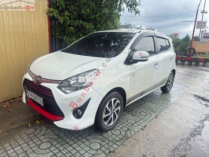 Toyota Wigo 1.2G AT 2019 - 286 Triệu-Màu trắng