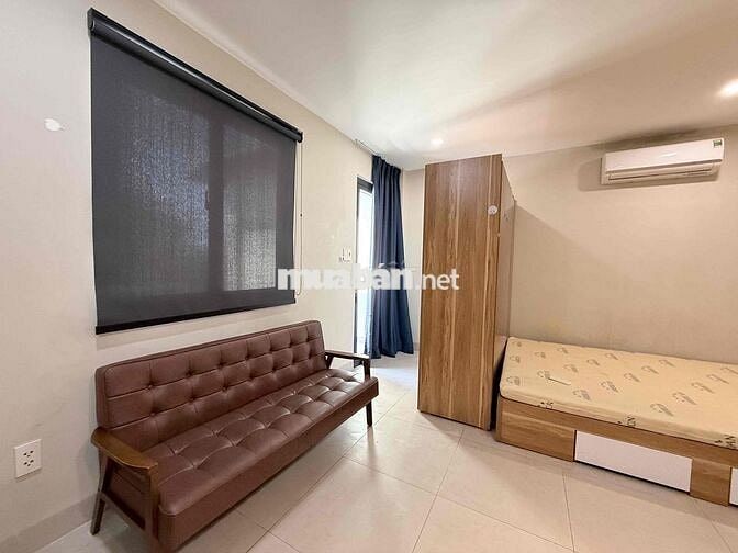 Cho thuê căn hộ 1PN ban công đường 12 khu Bên Sông Hiệp Bình Chánh