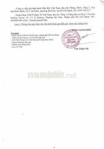 BĐS Xã Phước Tân, huyện Xuyên Mộc, tỉnh BR-VT (Xã Hồ Tràm, TP.HCM)