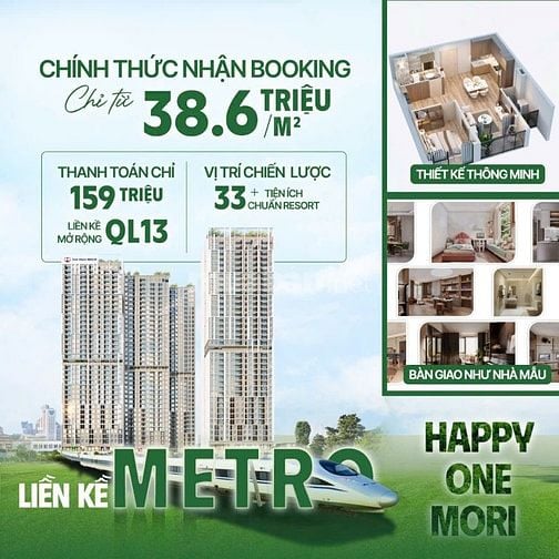 MỞ BÁN ĐỢT 1 KHU CĂN HỘ NGAY SÂN GOFL GIÁ CHỈ TỪ 38.6TR/M2 2PN