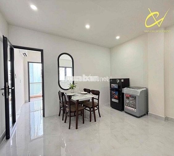 🌈TOÀ CHDV Dạng 1 Phòng Ngủ Ban Công, Mới 100%, Ngay Trục Đường Ăn Uống