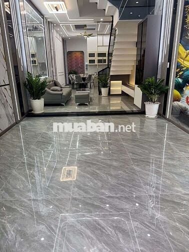 Bán căn nhà 1 trệt 2 lầu mới hoàn thiện gần vòng xoay An phú thuận an