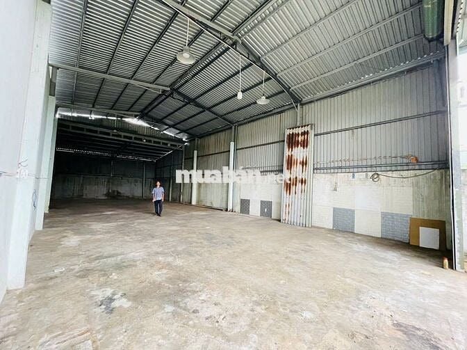 Cho thuê nhà xưởng mặt tiền 368 Võ Văn Bích, xã Bình Mỹ, huyện Củ Chi