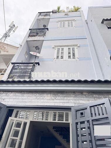 Nhà 4 Tầng HXH Gần MT Phạm Văn Chiêu, Gò Vấp, 52m2, 6Tỷ850