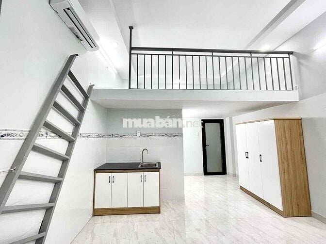 Phòng Gác Ban Công, Cửa Sổ Mới Sẵn Nội Thất Ngay Nguyễn Văn Quá
