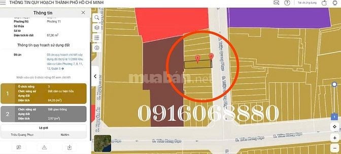 BÁN NHÀ MẶT TIỀN : 115 TRIỆU QUANG PHỤC - P. 11 - Q. 5 - TPHCM