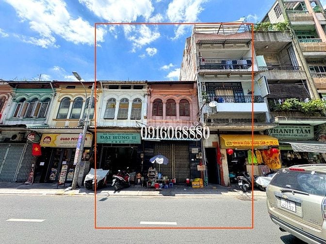 BÁN NHÀ MẶT TIỀN : 115 TRIỆU QUANG PHỤC - P. 11 - Q. 5 - TPHCM