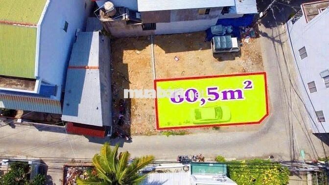 Bán Lô Góc 2 Mặt Tiền hẻm 24 Đường Lương Định Của,Nha Trang