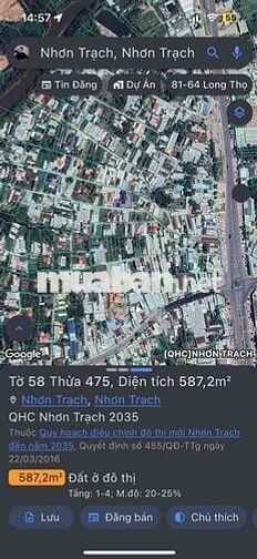 Bán Đất Nền Dân Gốc Tách Thửa Hàng F0. Phú Hội Nhơn Trạch đồng Nai