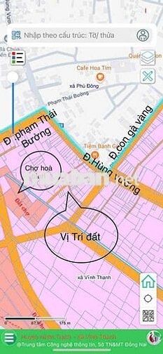 Bán Đất Nền Vĩnh Thanh, Hẻm Vào Chợ Hoà Bình, Kinh Doanh Buôn Bán ok.