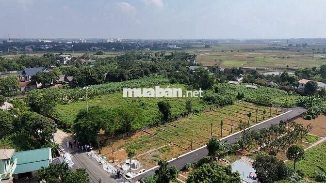 Bán Lô đất TĐC Vai Réo Hòa Lạc hơn 100m2 cạnh khu CNC, 40tr/1m2