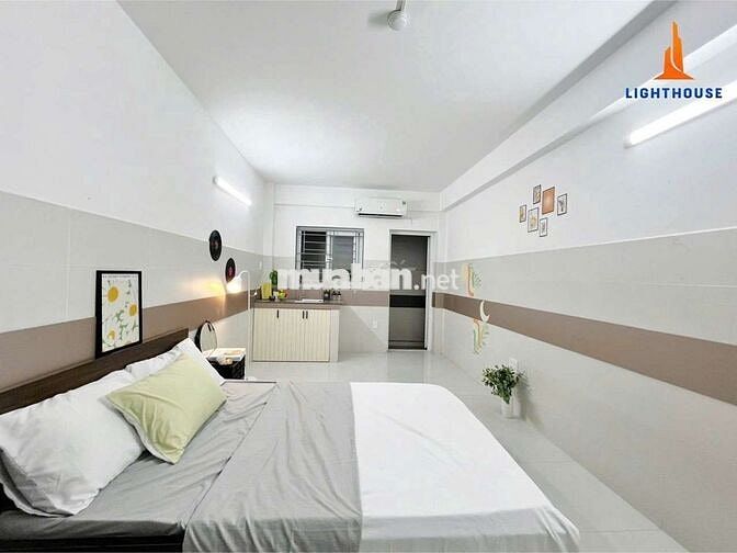 CHO THUÊ CHDV 30M2 FULL NỘI THẤT ĐƯỜNG NGUYỄN VĂN ĐẬU GẦN CHỢ BÀ CHIỂU
