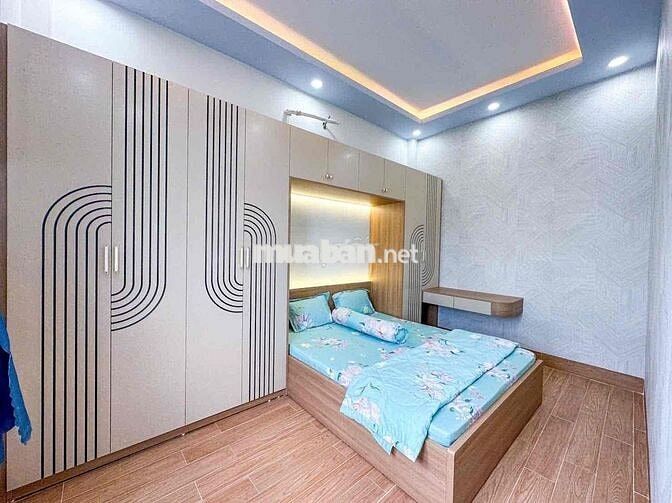 nhà 2 lầu mới hẻm liên tổ 3-4 lộ 5m, đường Nguyễn Văn Cừ - 3 tỷ 490tr
