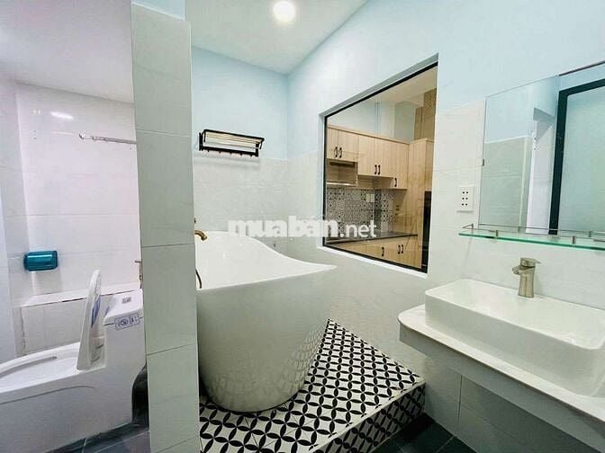 CHO THUÊ CĂN HỘ CAO CẤP 40M2 FULL NỘI THẤT ĐƯỜNG LÊ VĂN DUYỆT GẦN Q1,3