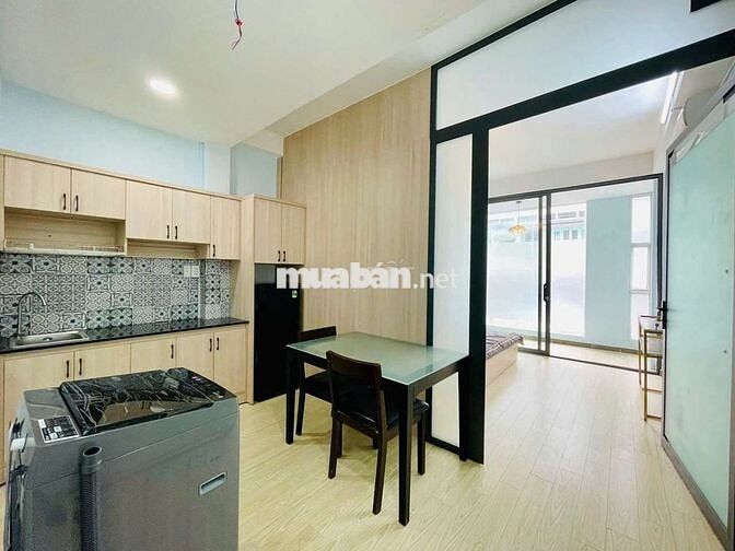 CHO THUÊ CĂN HỘ CAO CẤP 40M2 FULL NỘI THẤT ĐƯỜNG LÊ VĂN DUYỆT GẦN Q1,3