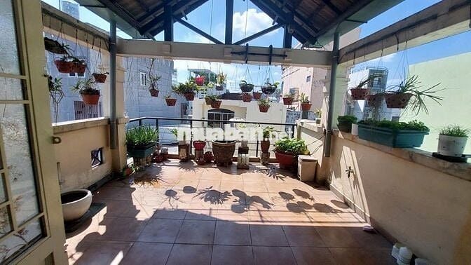 Nhà 90m2, 4 tầng 3PN, Phạm Văn Đồng Gò Vấp, hẻm bagac thông, gần mt