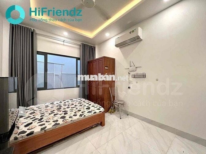 Cho Thuê Căn Hộ Cửa Sổ Máy Giặt Riêng Thang Máy Ngay Đại Học Hoa Sen