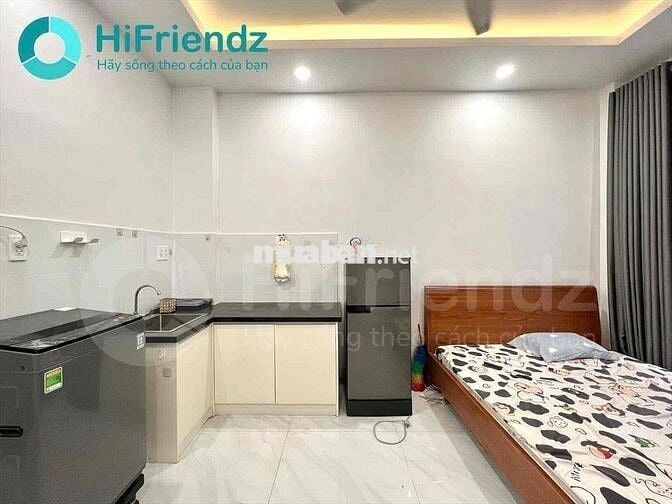 Cho Thuê Căn Hộ Cửa Sổ Máy Giặt Riêng Thang Máy Ngay Đại Học Hoa Sen