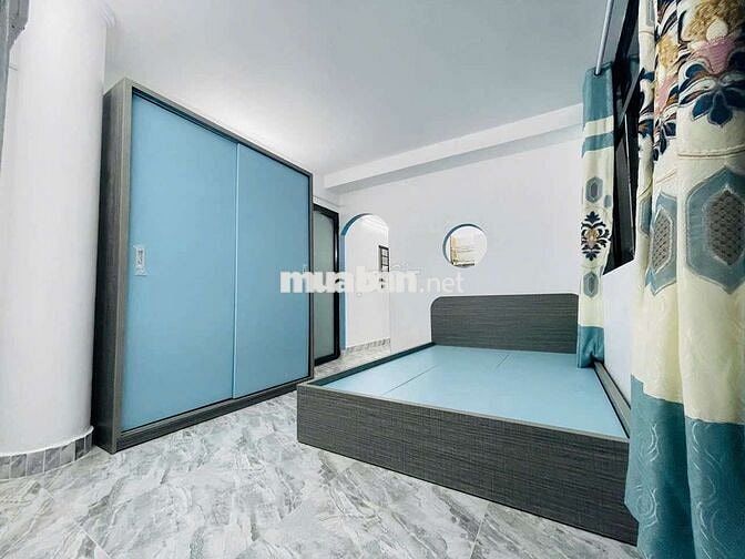 Studio 1 phòng ngủ tách bếp ban công full nội thất mới khai trương