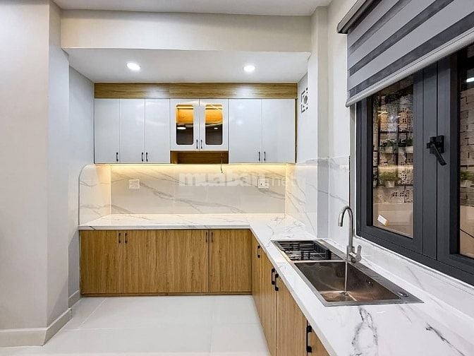 ⭐️Nhà 1 Lầu DT:6x9m tuyệt đẹp Cao cấp 2 mặt hẻm Vạn Kiếp, P3.
