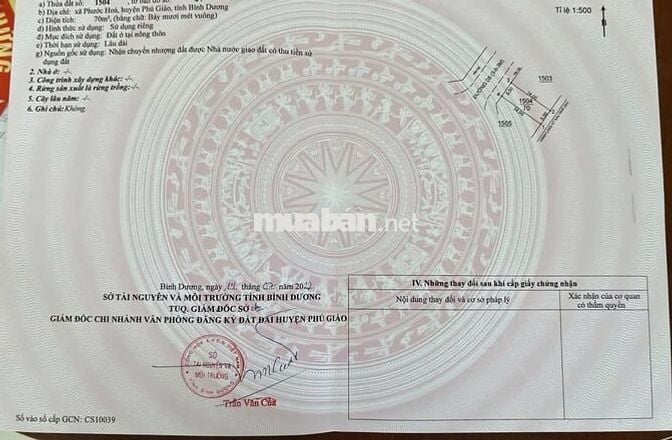 Đất đẹp HCM ,KĐT Phương Trường An ,Phú Giáo ,cần bán