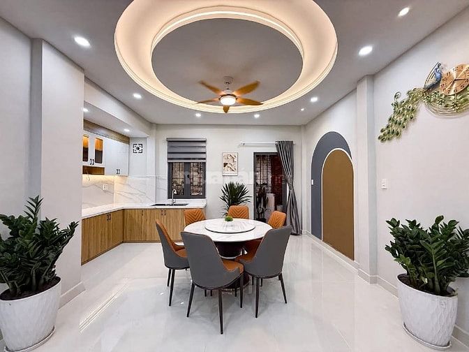 ⭐️Nhà 1 Lầu DT:6x9m tuyệt đẹp Cao cấp 2 mặt hẻm Vạn Kiếp, P3.