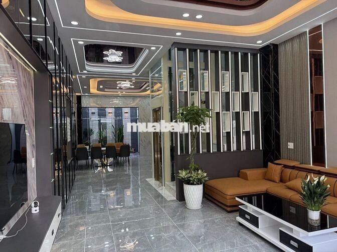 Nhà Mới Xây 4 Lầu Thang Máy Mặt Đường TTN 06 Phường Tân Thới Nhất Q12