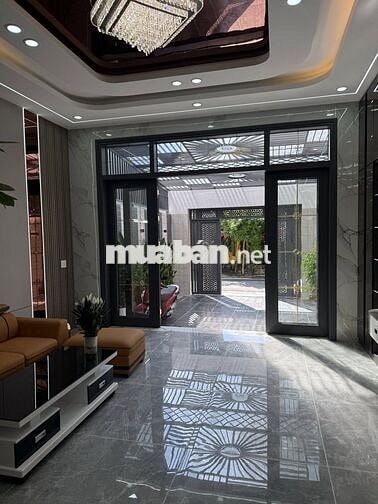 Nhà Mới Xây 4 Lầu Thang Máy Mặt Đường TTN 06 Phường Tân Thới Nhất Q12