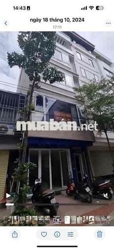 cho thuê nhà liền kề 5 tầng .khu dịch vụ vạn phúc.vỉa hè 3m,oto tránh