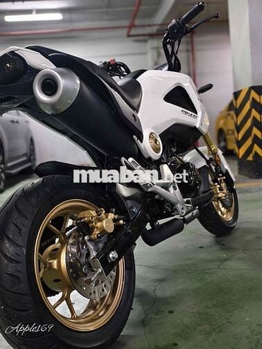 Honda Msx 125 trắng . mâm đồng
