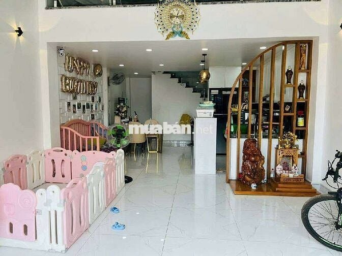 BÁN NHÀ 4 TẦNG  GẦN NGUYỄN OANH GÒ VẤP -HẺM 6M- Cho thuê 13tr/1 tháng