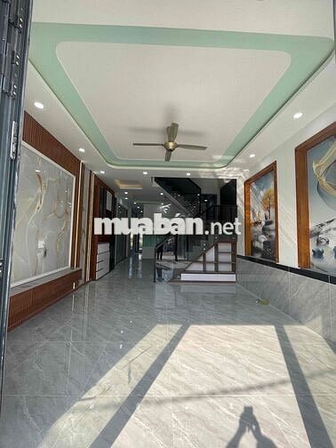 nhà mới xây sổ riêng hoàn công giá rẻ gần chợ hoá an. dt 75m2 giá 3tỷ3