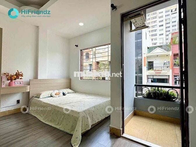 Phòng Studio Ban Công Full Nội Thất Mới Xây Gần Cầu Ông Lãnh Q4
