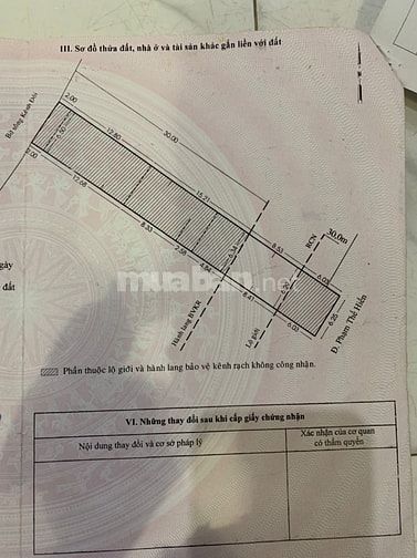 Bán nhà mặt tiền đường Phạm Thế Hiển 