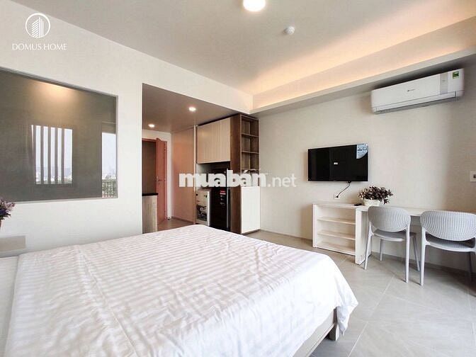Phòng trọ 35m2 Gần Q1, Q2 Ban công tại Bùi Đình Túy Full NT Mới 100%