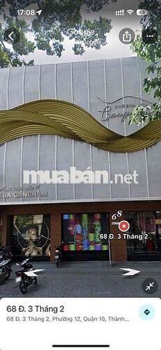 Cho thuê nguyên căn  mặt tiền 12m đường 3 tháng 2