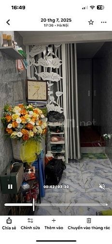 Bán căn hộ tầng 1 D1 Thành Công, ô tô đỗ cửa, vừa ở vừa kd 