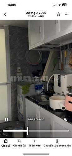 Bán căn hộ tầng 1 D1 Thành Công, ô tô đỗ cửa, vừa ở vừa kd 
