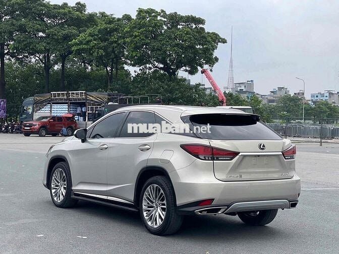 Lexus RX350 model 2021 màu vàng cát siêu đẹp