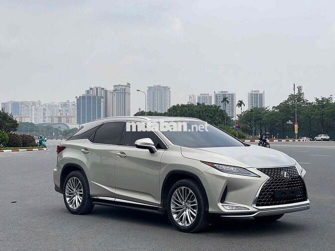 Lexus RX350 model 2021 màu vàng cát siêu đẹp