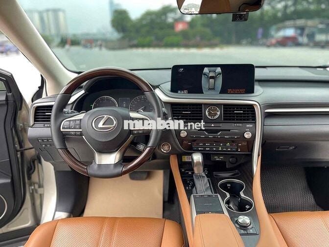 Lexus RX350 model 2021 màu vàng cát siêu đẹp